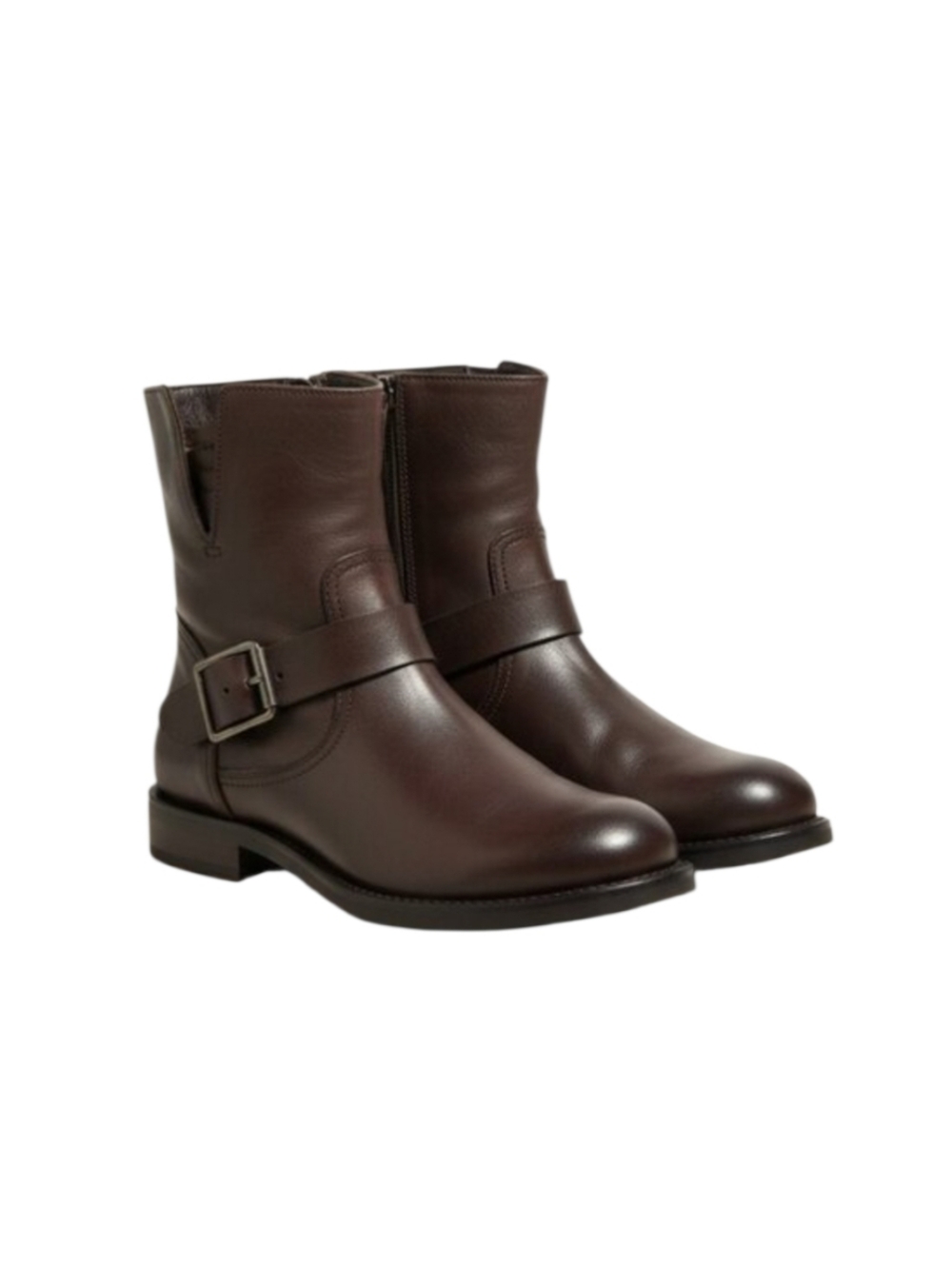 Frye Natalie Short Engineer Charcoal Ankle Bootie 6 New With Box‎